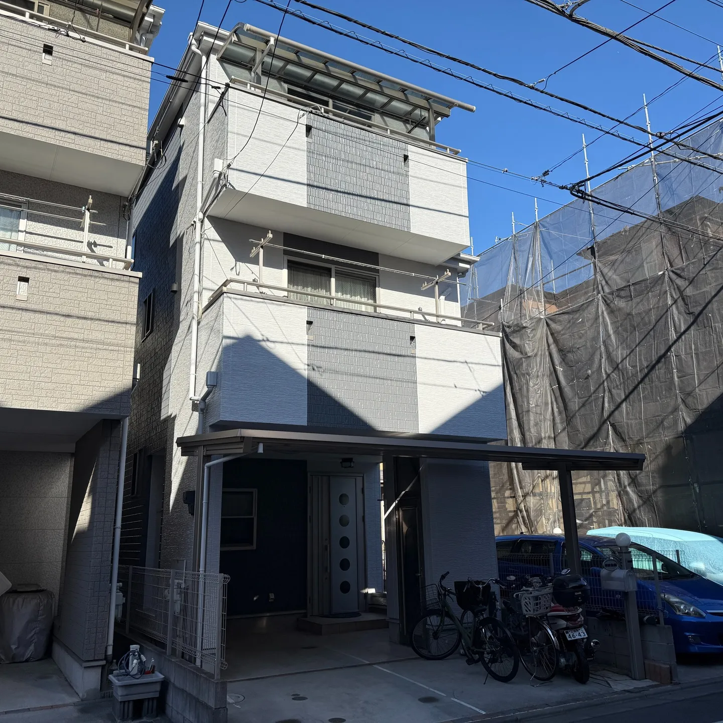 🏠東京都板橋区で外壁と屋根の塗装工事が完了しました！光沢ある...