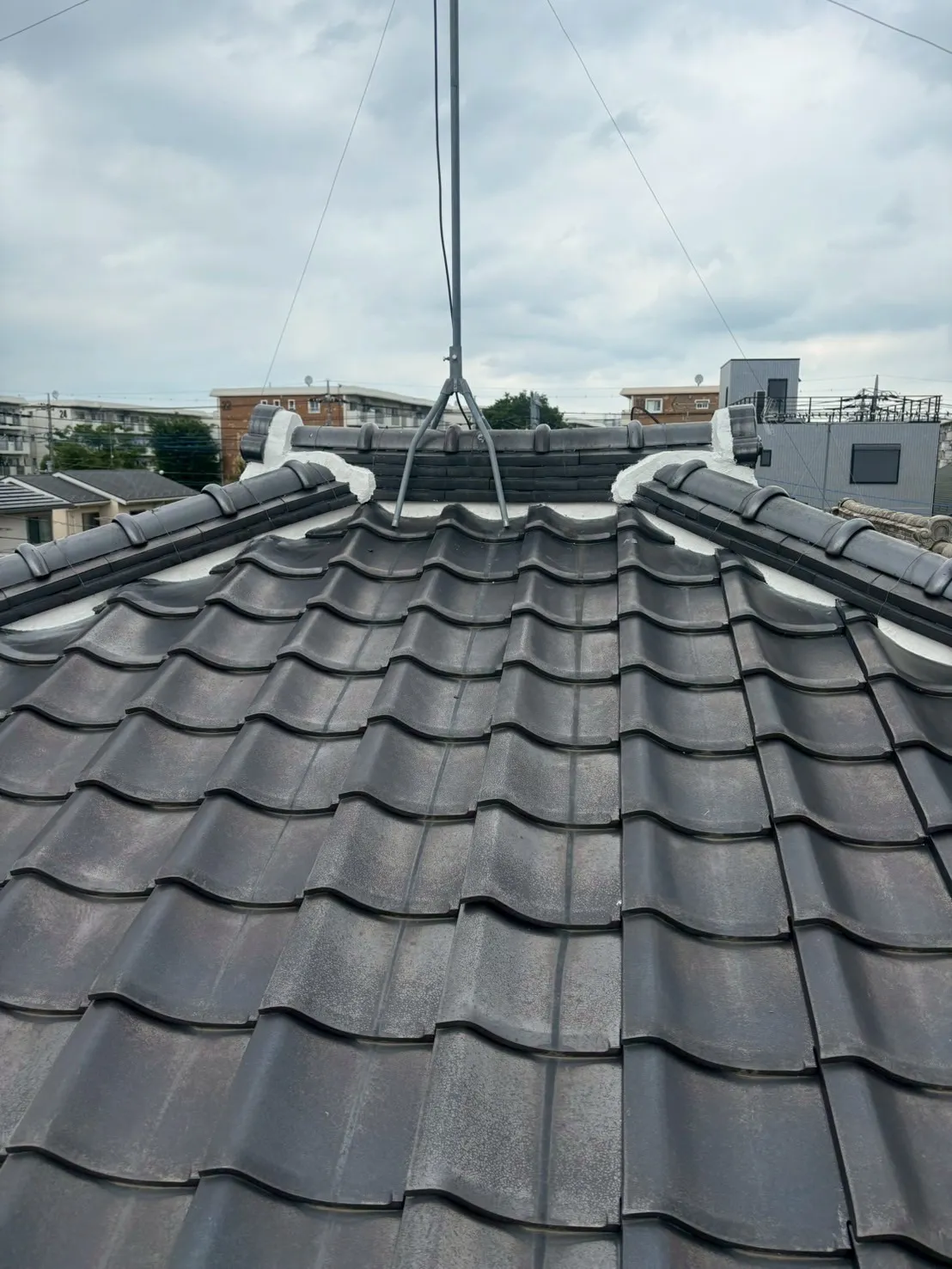 桶川市　漆喰工事