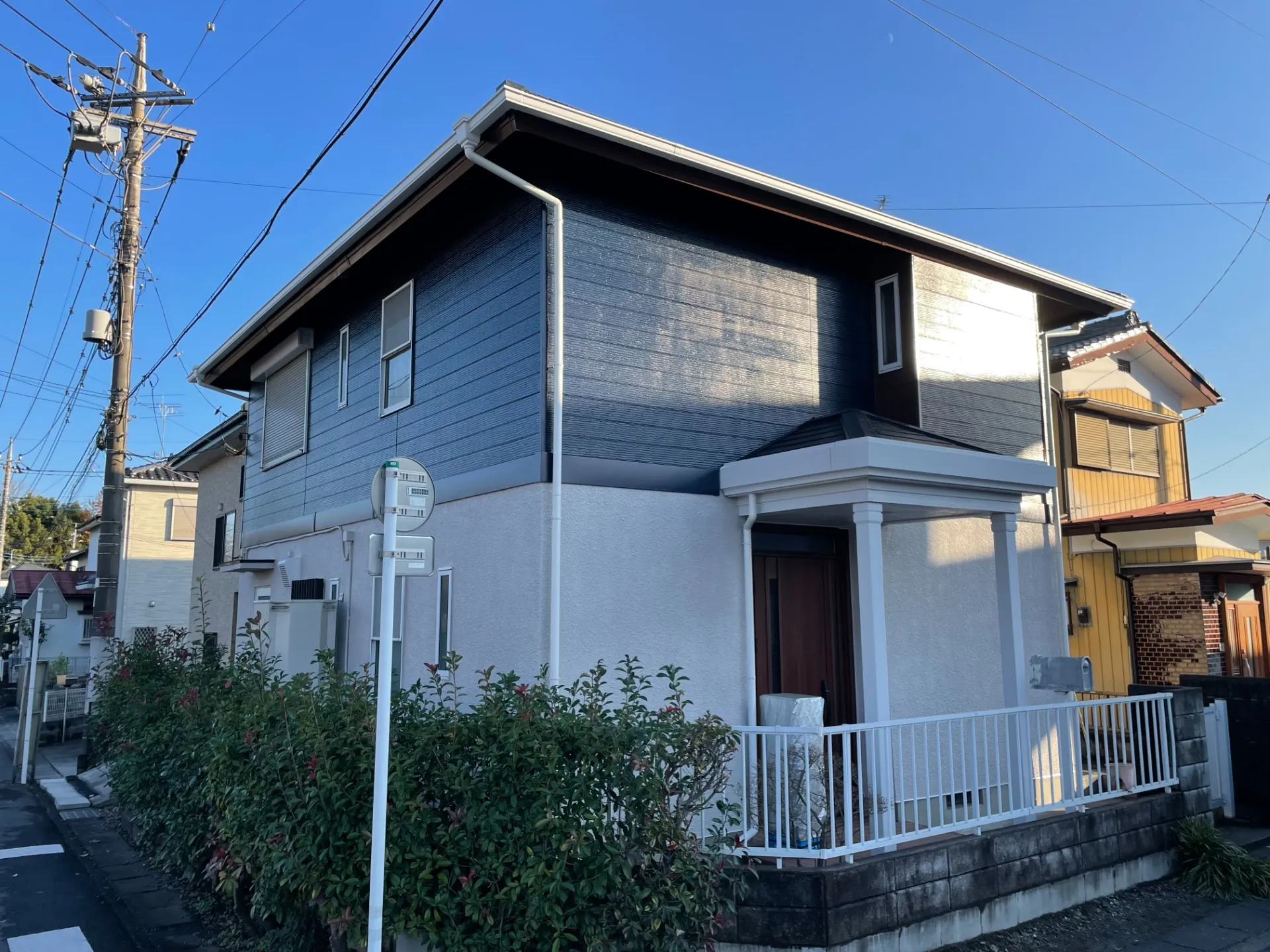 東松山市　外壁塗装　雨樋交換