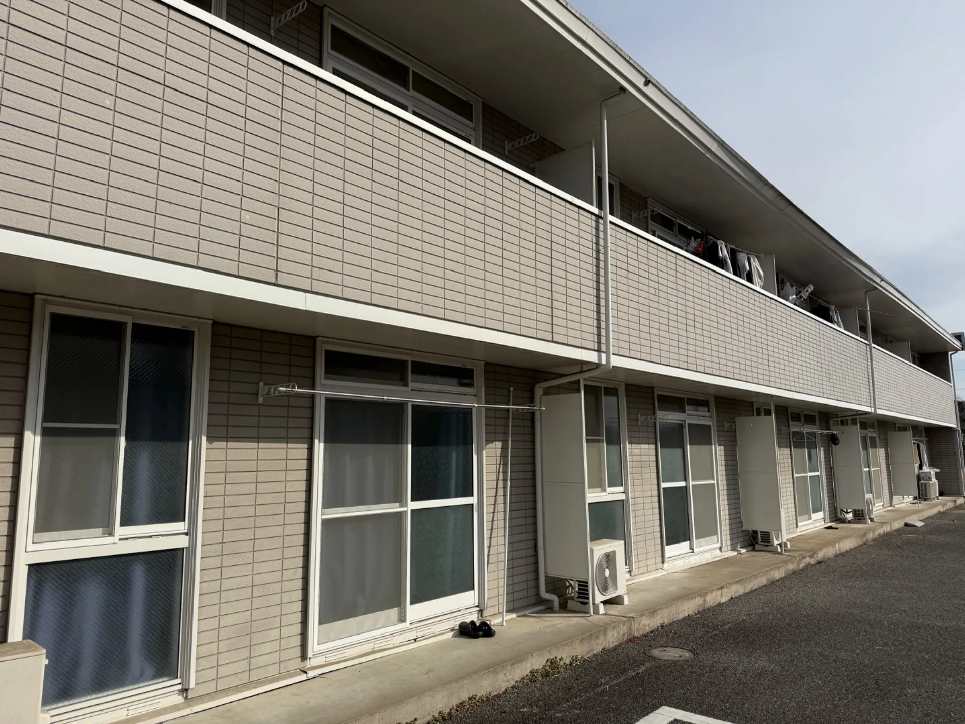 比企郡小川町にてアパートの外壁屋根塗装の調査