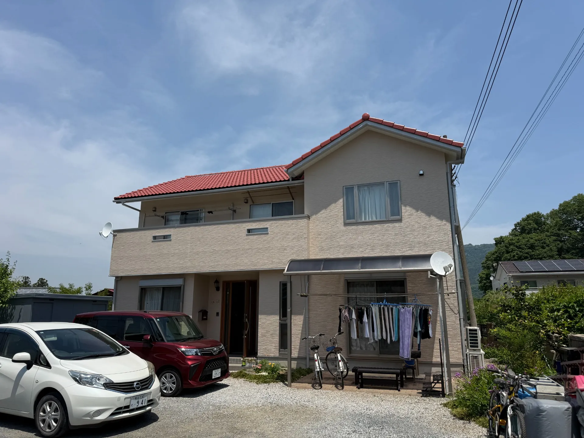 秩父市で外壁屋根塗装の完工